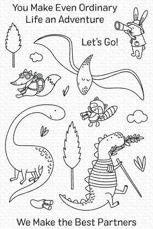 My Favorite Things Dino Adventure Clear Stamps (CS-591) My Favorite Things Dino Adventure Clear Stamps (CS-591)