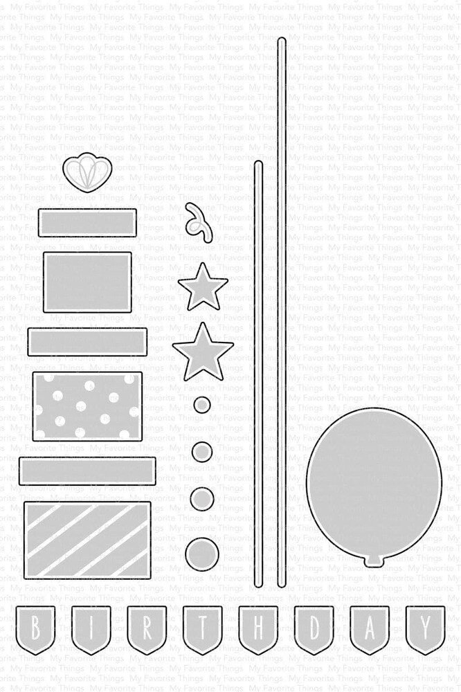 My Favorite Things Die-namics Celebrate You (MFT-2061)