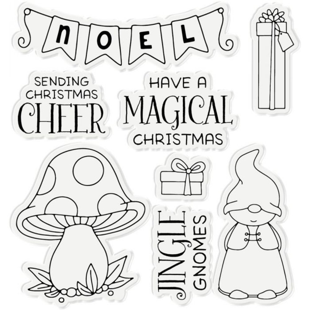 Crafter's Companion Gnomes Gnome Child Stamp & Die & Stencil (NG-GN-STD-GCHIL) Crafter's Companion Gnomes Gnome Child Stamp & Die & Stencil (NG-GN-STD-GCHIL)