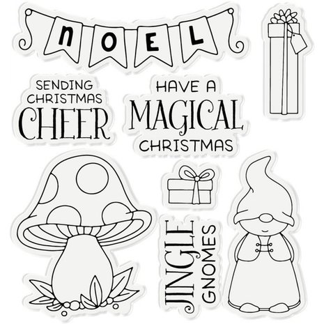 Crafter's Companion Gnomes Gnome Child Stamp & Die & Stencil (NG-GN-STD-GCHIL) Crafter's Companion Gnomes Gnome Child Stamp & Die & Stencil (NG-GN-STD-GCHIL)