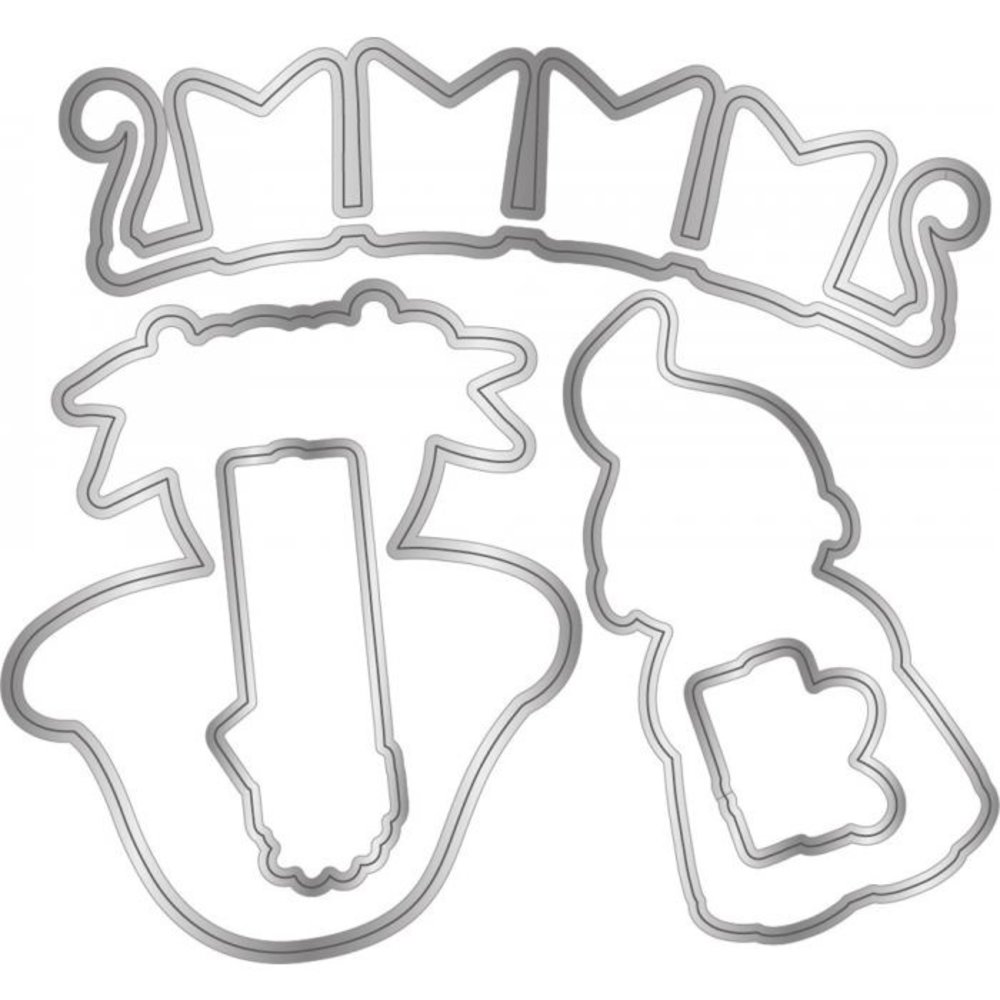 Crafter's Companion Gnomes Gnome Child Stamp & Die & Stencil (NG-GN-STD-GCHIL) Crafter's Companion Gnomes Gnome Child Stamp & Die & Stencil (NG-GN-STD-GCHIL)