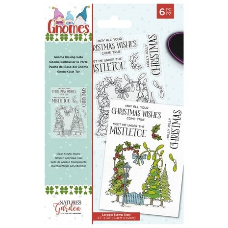 Crafter's Companion Gnomes Gnome Kissing Gate Clear Stamps (NG-GN-ST-GKISS) Crafter's Companion Gnomes Gnome Kissing Gate Clear Stamps (NG-GN-ST-GKISS)