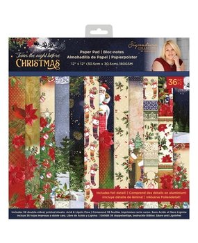 Crafter's Companion Twas the Night Before Christmas 12x12 Inch Paper Pad (S-TNBC-PAD12) Crafter's Companion Twas the Night Before Christmas 12x12 Inch Paper Pad (S-TNBC-PAD12)