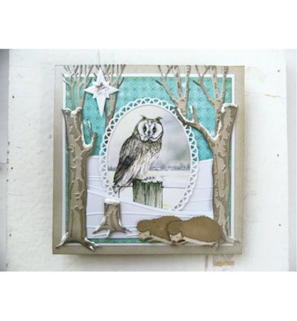 Marianne Design Craftable  Tiny's Trees Birch (CR1337)