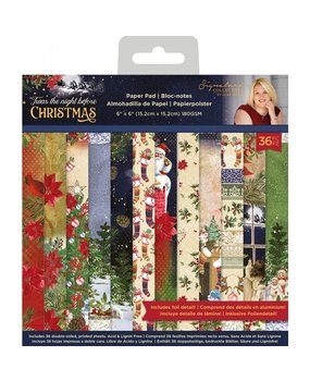 Crafter's Companion Twas the Night Before Christmas 6x6 Inch Paper Pad (S-TNBC-PAD6)