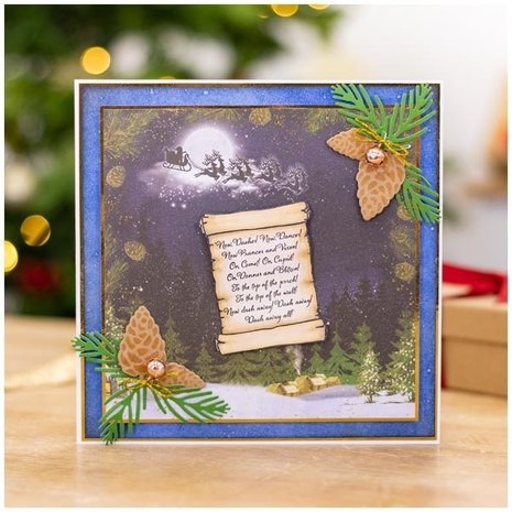 Crafter's Companion Twas the Night Before Christmas 6x6 Inch Paper Pad (S-TNBC-PAD6)