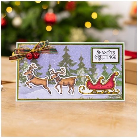 Crafter's Companion Twas the Night Before Christmas 6x6 Inch Paper Pad (S-TNBC-PAD6)