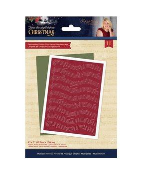 Crafter's Companion Twas the Night Before Christmas Musical Notes 5x7 Inch Embossing Folder (S-TNBC-EF5-MUNO) Crafter's Companion Twas the Night Before Christmas Musical Notes 5x7 Inch Embossing Folder (S-TNBC-EF5-MUNO)