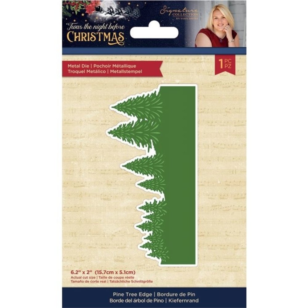 Crafter's Companion Twas the Night Before Christmas Pine Tree Edge Die (S-TNBC-MD-PTEDG) Crafter's Companion Twas the Night Before Christmas Pine Tree Edge Die (S-TNBC-MD-PTEDG)
