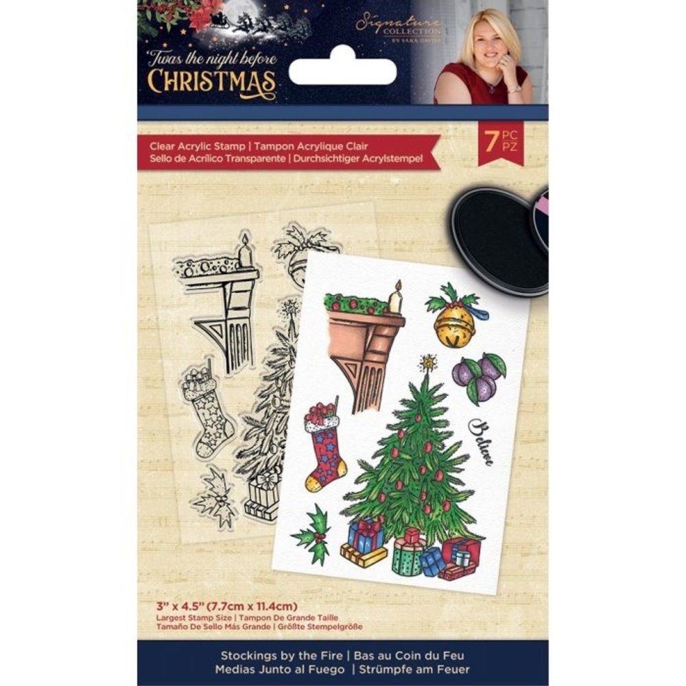 Crafter's Companion Twas the Night Before Christmas Stockings by the Fire Clear Stamps (S-TNBC-ST-SBTF) Crafter's Companion Twas the Night Before Christmas Stockings by the Fire Clear Stamps (S-TNBC-ST-SBTF)