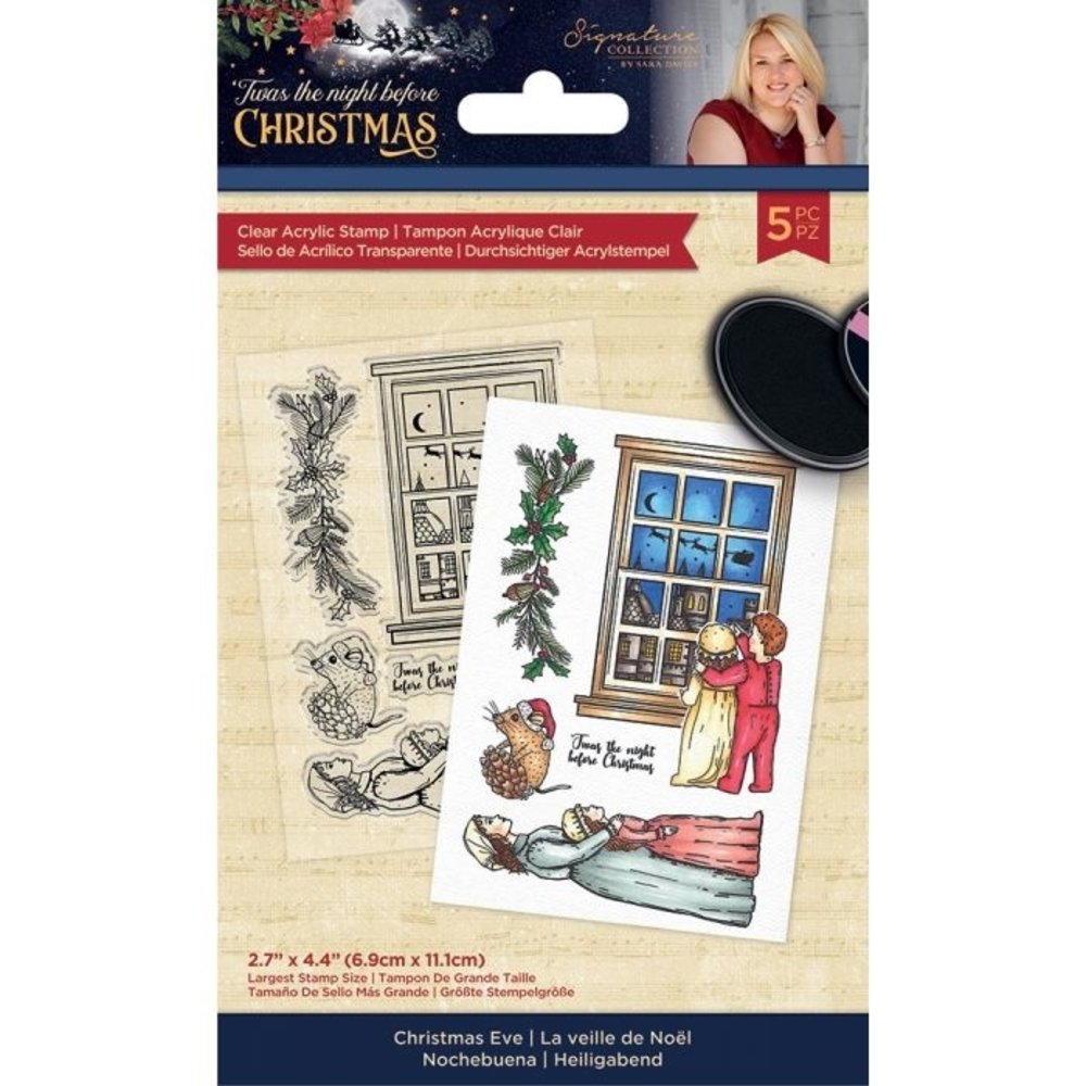 Crafter's Companion Twas the Night Before Christmas Christmas Eve Clear Stamps (S-TNBC-ST-CHEVE) Crafter's Companion Twas the Night Before Christmas Christmas Eve Clear Stamps (S-TNBC-ST-CHEVE)
