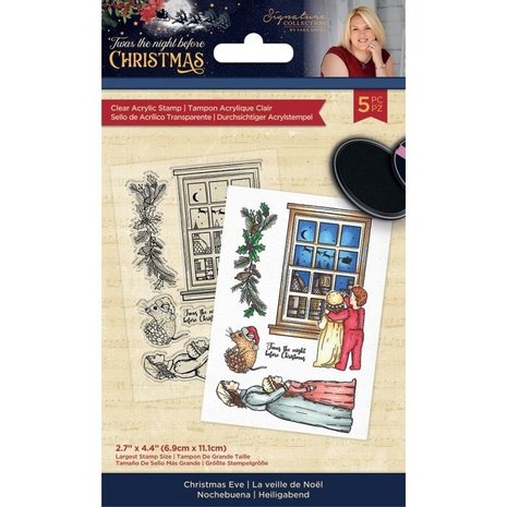Crafter's Companion Twas the Night Before Christmas Christmas Eve Clear Stamps (S-TNBC-ST-CHEVE) Crafter's Companion Twas the Night Before Christmas Christmas Eve Clear Stamps (S-TNBC-ST-CHEVE)