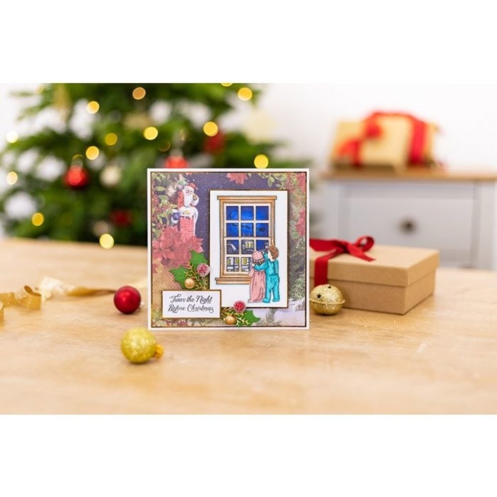 Crafter's Companion Twas the Night Before Christmas Christmas Eve Clear Stamps (S-TNBC-ST-CHEVE) Crafter's Companion Twas the Night Before Christmas Christmas Eve Clear Stamps (S-TNBC-ST-CHEVE)