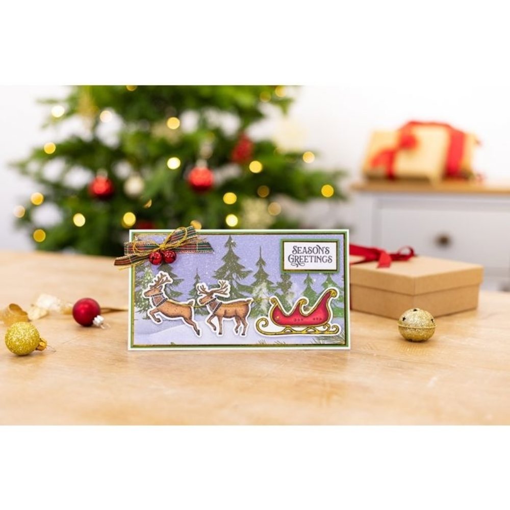 Crafter's Companion Twas the Night Before Christmas Build-A-Sleigh Stamp & Die (S-TNBC-STD-BASL)