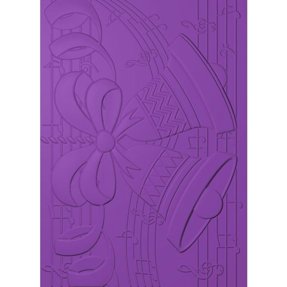 Gemini Jingle Bells 3D Embossing Folder & Stencil (GEM-EF5-3D-JINB) Gemini Jingle Bells 3D Embossing Folder & Stencil (GEM-EF5-3D-JINB)