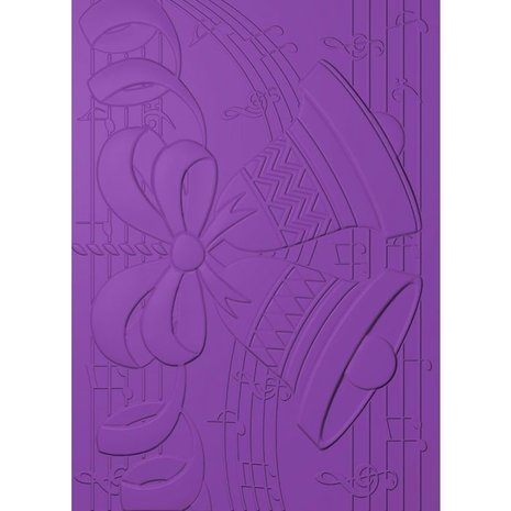 Gemini Jingle Bells 3D Embossing Folder & Stencil (GEM-EF5-3D-JINB) Gemini Jingle Bells 3D Embossing Folder & Stencil (GEM-EF5-3D-JINB)