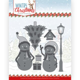 Yvonne Creations Wintery Christmas Snow Friends Die (YCD10244)