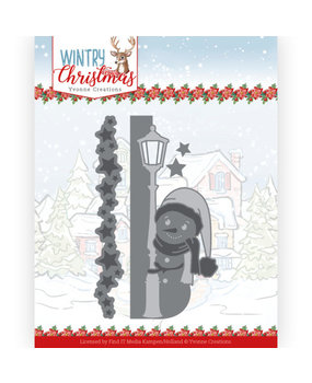 Yvonne Creations Wintery Christmas Peek a Boo Snowman Die (YCD10245) Yvonne Creations Wintery Christmas Peek a Boo Snowman Die (YCD10245)