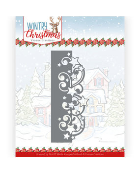 Yvonne Creations Wintery Christmas Stars Border Die (YCD10246) Yvonne Creations Wintery Christmas Stars Border Die (YCD10246)