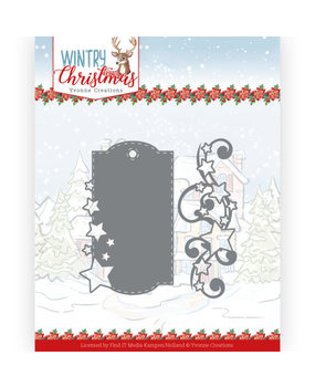 Yvonne Creations Wintery Christmas Stars and Swirls Die (YCD10249) Yvonne Creations Wintery Christmas Stars and Swirls Die (YCD10249)