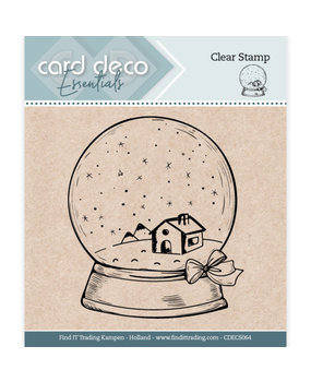 Card Deco Clear Stamp Globe (CDECS064)
