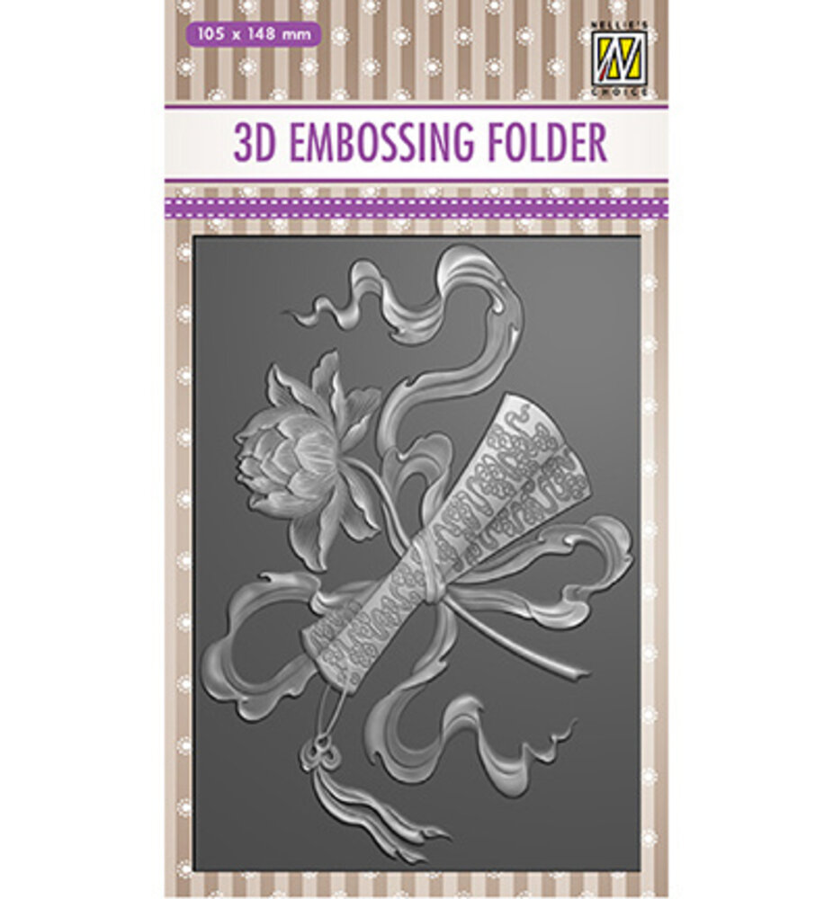 Nellie Snellen Diploma 3D Embossing Folder (EF3D026) Nellie Snellen Diploma 3D Embossing Folder (EF3D026)