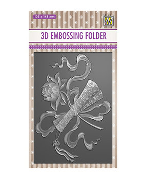 Nellie Snellen Diploma 3D Embossing Folder (EF3D026) Nellie Snellen Diploma 3D Embossing Folder (EF3D026)