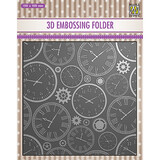 Nellie Snellen Time 3D Embossing Folder (EF3D031)
