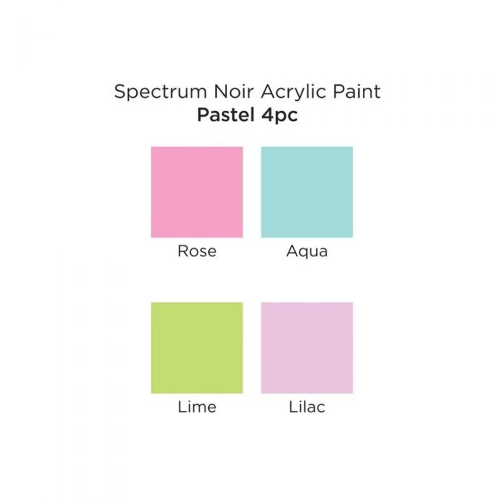 Spectrum Noir Acrylic Paint Markers Pastel (SN-ACPM-PAS4)