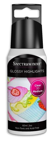 Spectrum Noir Glossy Highlights Clear 60ml (SN-GLHI-CL60) Spectrum Noir Glossy Highlights Clear 60ml (SN-GLHI-CL60)