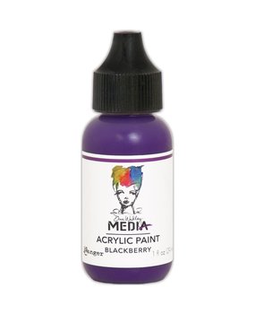 Dina Wakley MEdia Heavy Body Acrylic Paint Blackberry (MDQ53958)