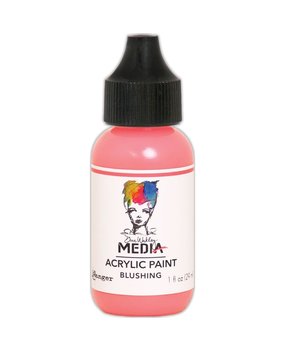 Dina Wakley MEdia Heavy Body Acrylic Paint Blushing (MDQ53965)