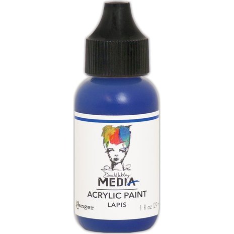 Dina Wakley MEdia Heavy Body Acrylic Paint Lapis (MDQ54016)