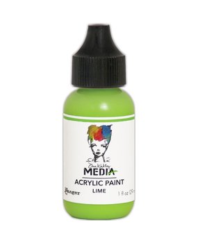 Dina Wakley MEdia Heavy Body Acrylic Paint Lime (MDQ54030)