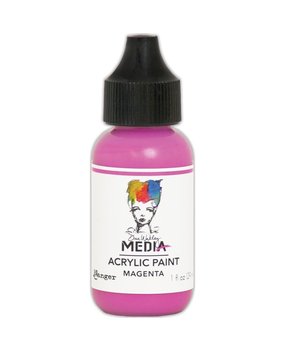 Dina Wakley MEdia Heavy Body Acrylic Paint Magenta (MDQ54047)