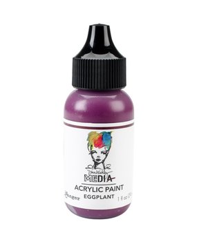 Dina Wakley MEdia Heavy Body Acrylic Paint Eggplant (MDQ59813) Dina Wakley MEdia Heavy Body Acrylic Paint Eggplant (MDQ59813)