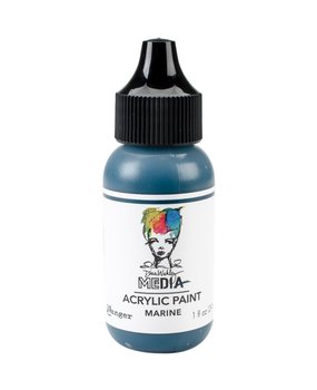 Dina Wakley MEdia Heavy Body Acrylic Paint Marine (MDQ59820) Dina Wakley MEdia Heavy Body Acrylic Paint Marine (MDQ59820)