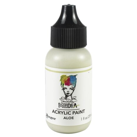 Dina Wakley MEdia Heavy Body Acrylic Paint Aloe (MDQ65579) Dina Wakley MEdia Heavy Body Acrylic Paint Aloe (MDQ65579)