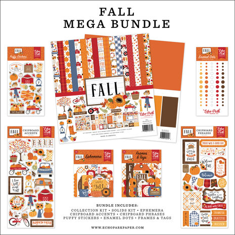 Echo Park Fall Mega Bundle (FAL251050) Echo Park Fall Mega Bundle (FAL251050)