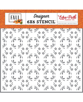 Echo Park Fall Flourish Stencil (FAL251034)*
