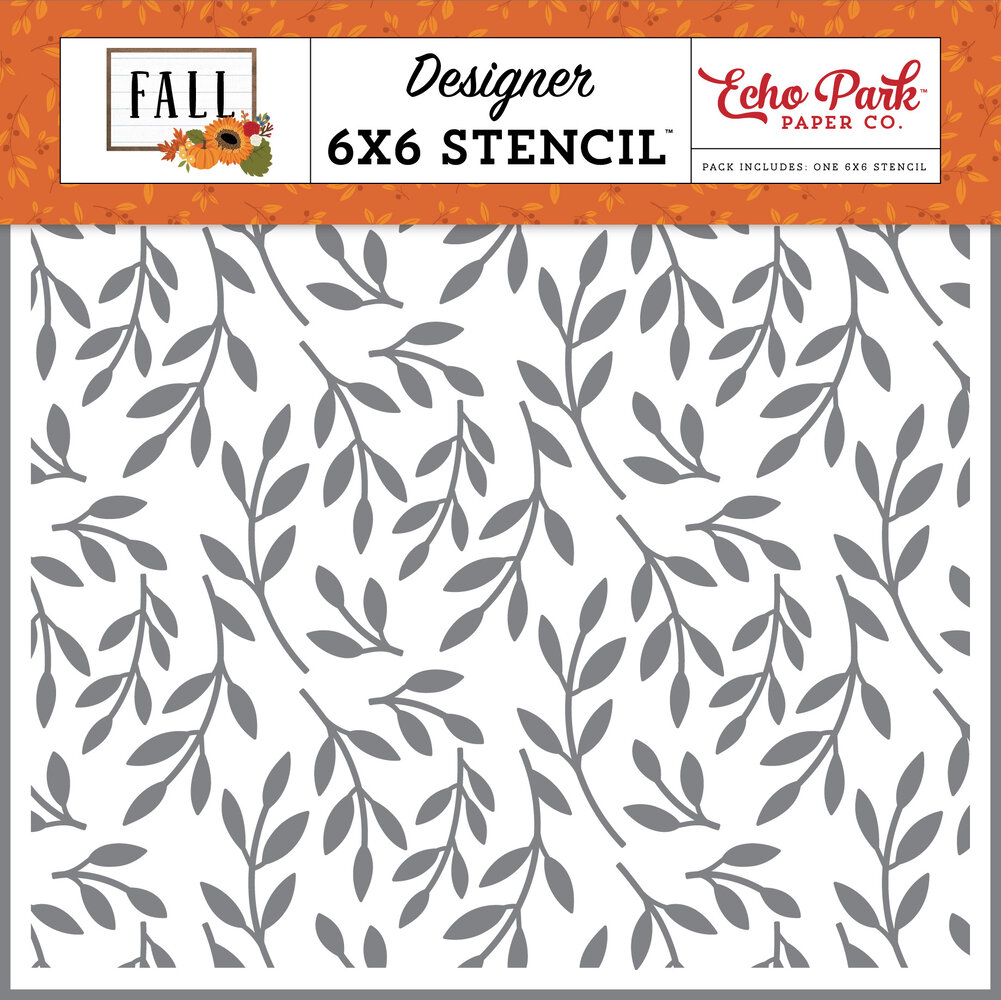 Echo Park Fall Foliage Stencil (FAL251036)