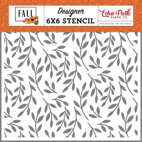 Echo Park Fall Foliage Stencil (FAL251036)