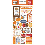 Echo Park Fall 6x13 Inch Chipboard Phrases (FAL251022)*