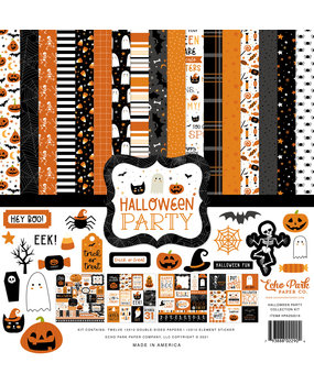 Echo Park Halloween Party 12x12 Inch Collection Kit (HP250016) Echo Park Halloween Party 12x12 Inch Collection Kit (HP250016)