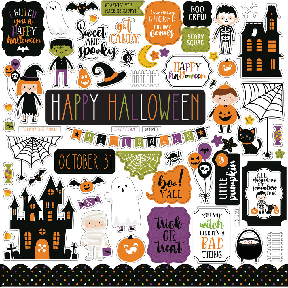Echo Park Halloween Magic 12x12 Inch Collection Kit (HMA249016) Echo Park Halloween Magic 12x12 Inch Collection Kit (HMA249016)