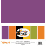 Echo Park Halloween Magic 12x12 Inch Coordinating Solids Paper Pack (HMA249015)
