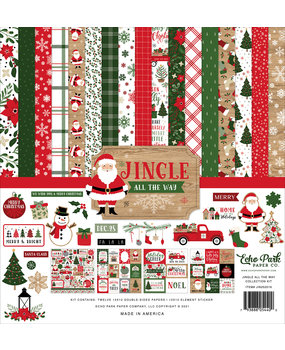 Echo Park Jingle All The Way 12x12 Inch Collection Kit (JIN252016) Echo Park Jingle All The Way 12x12 Inch Collection Kit (JIN252016)
