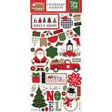 Echo Park Jingle All The Way 6x13 Inch Chipboard Accents (JIN252021)*