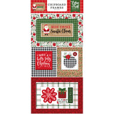 Echo Park Jingle All The Way 6x13 Inch Chipboard Frames (JIN252065)*