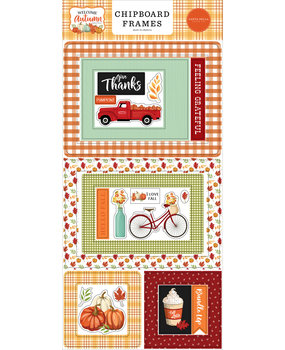 Carta Bella Welcome Autumn 6x13 Inch Chipboard Frames (CBWA138065)